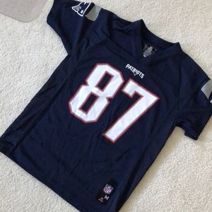 NFL Team Gronkowski Patriots Jersey. Size Youth Medium 10-12.